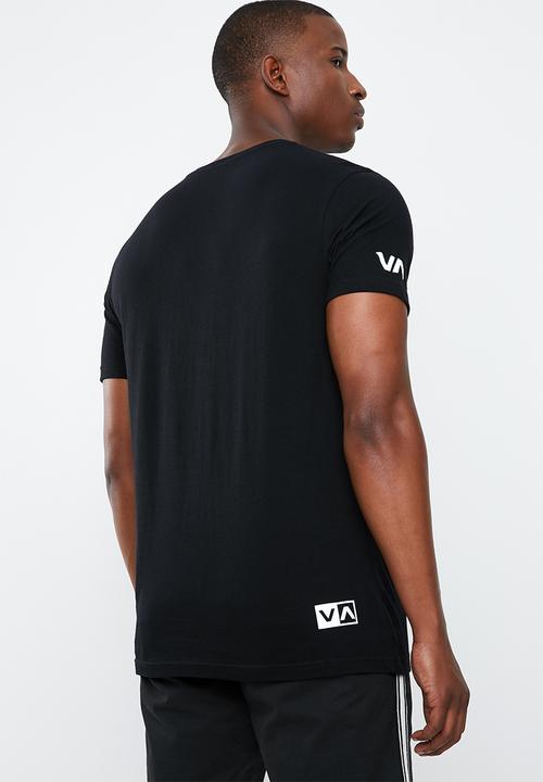 RVCA - RVCA vert short sleeve tee - black