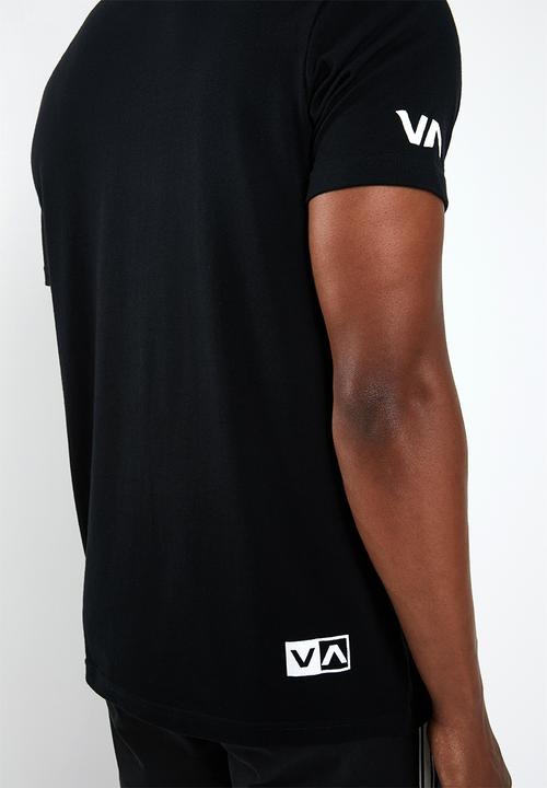 RVCA - RVCA vert short sleeve tee - black