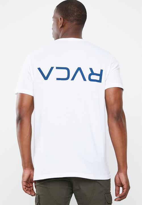 RVCA - Flipped short sleeve tee - white