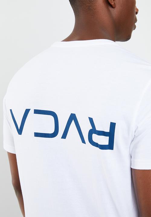 RVCA - Flipped short sleeve tee - white