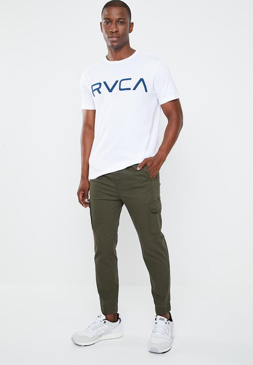 RVCA - Flipped short sleeve tee - white