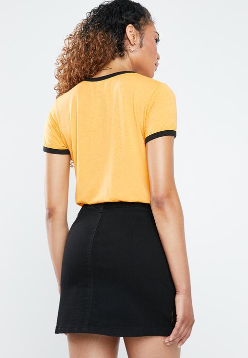 Forever21 - Zeppelin T-Shirt - yellow
