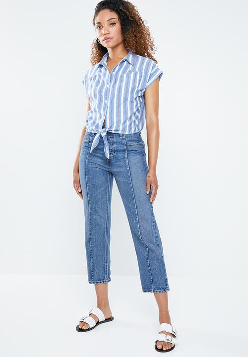 Forever21 - Stripe shirt - blue