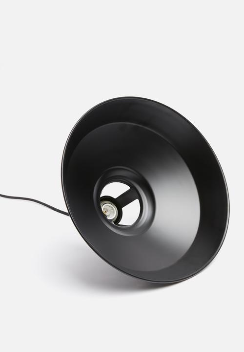 Sixth Floor - Reclaim pendant - black