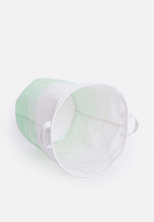 Sixth Floor - Life is beautiful laundry basket - mint
