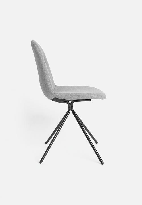 Sixth Floor - Clive dining chair - grey