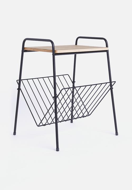 Present Time - Side table with rack - small