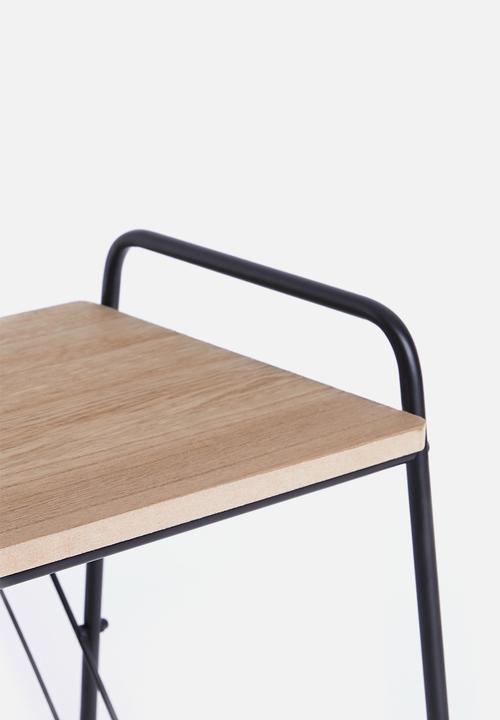 Present Time - Side table with rack - small