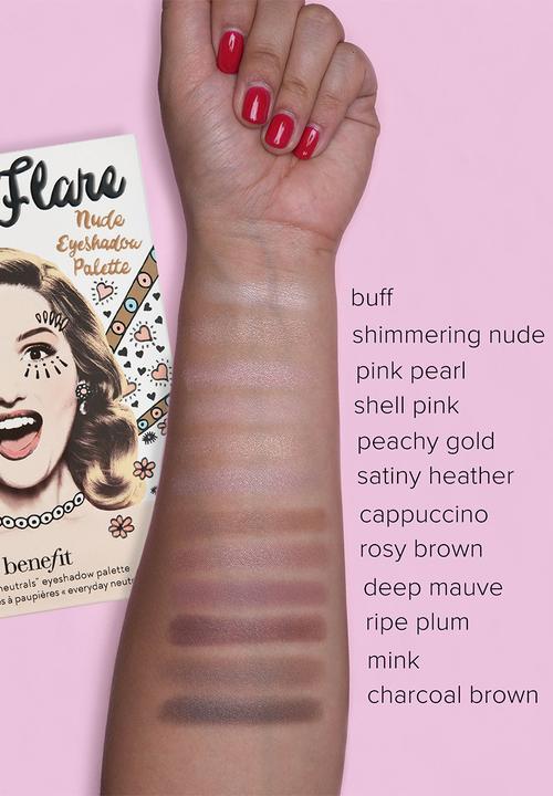 Benefit Cosmetics - Vanity flare nude eyeshadow palette