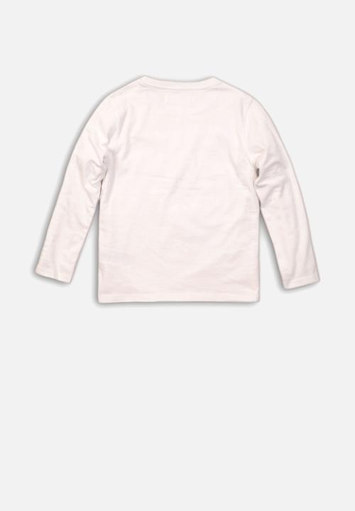 MINOTI - Free style graphic tee - white