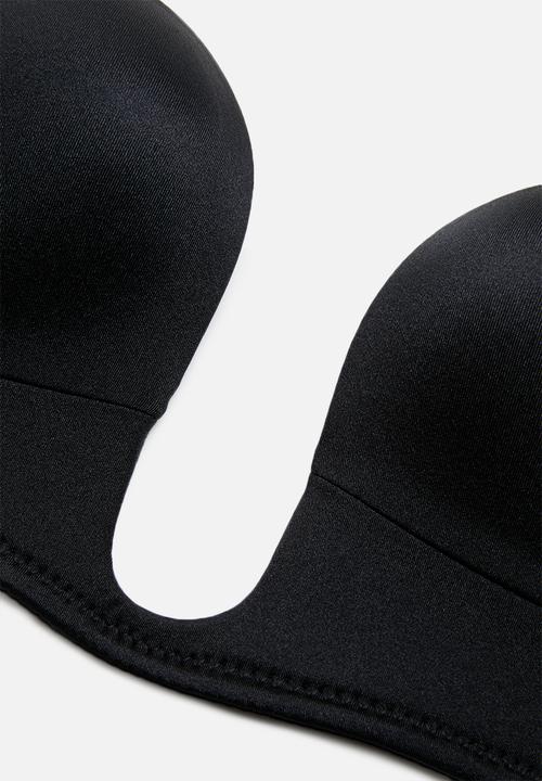 Missguided - Seamless plunge bra - black 