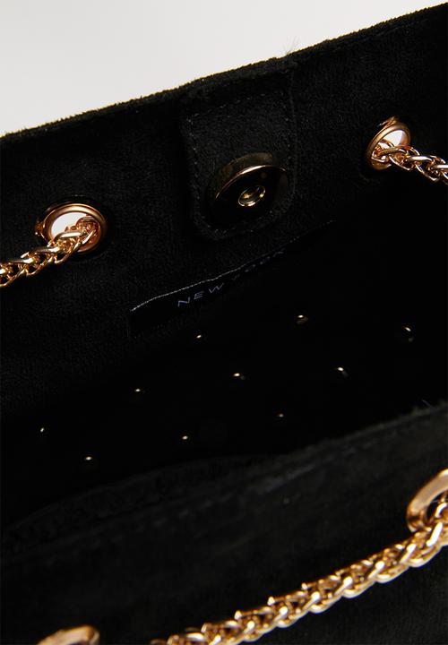 New Look - Tami stud duffle mini - black