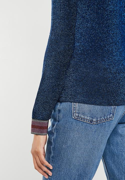 Noisy May - Finity new long sleeve top - blue