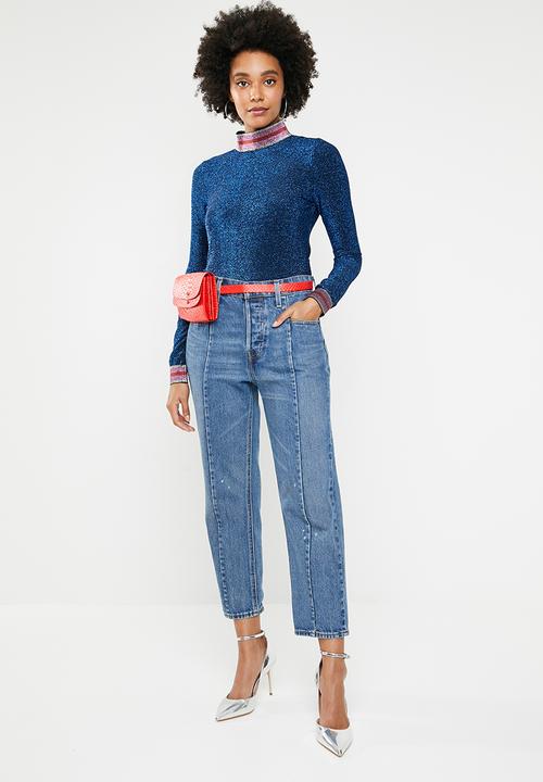 Noisy May - Finity new long sleeve top - blue