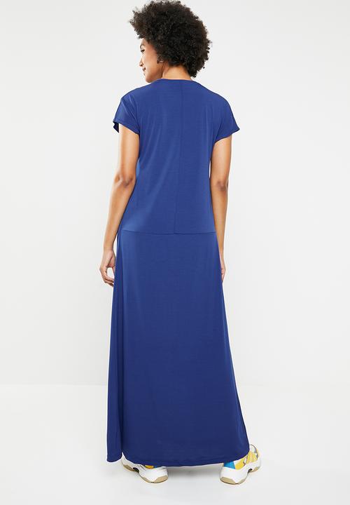 STYLE REPUBLIC - Ruched detail dress - navy