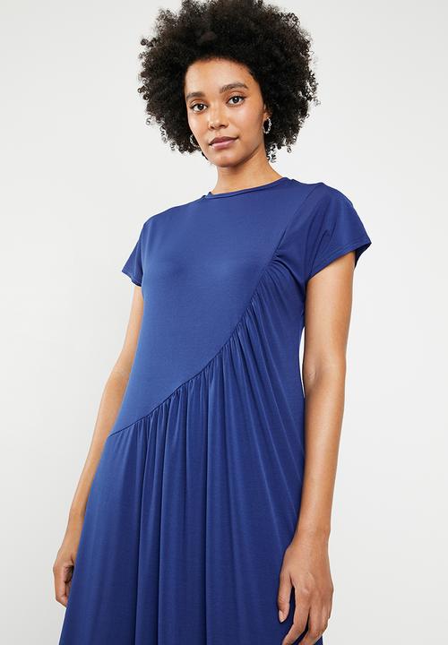 STYLE REPUBLIC - Ruched detail dress - navy