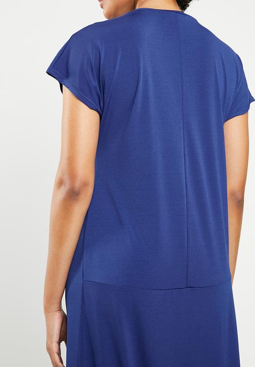 STYLE REPUBLIC - Ruched detail dress - navy