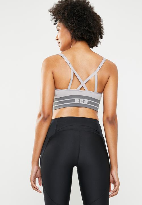 Under Armour - Seamless longline bra - grey