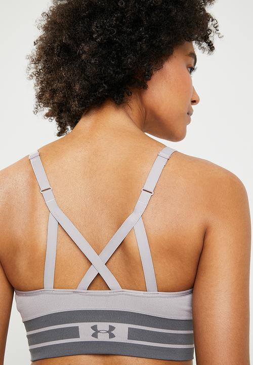 Under Armour - Seamless longline bra - grey