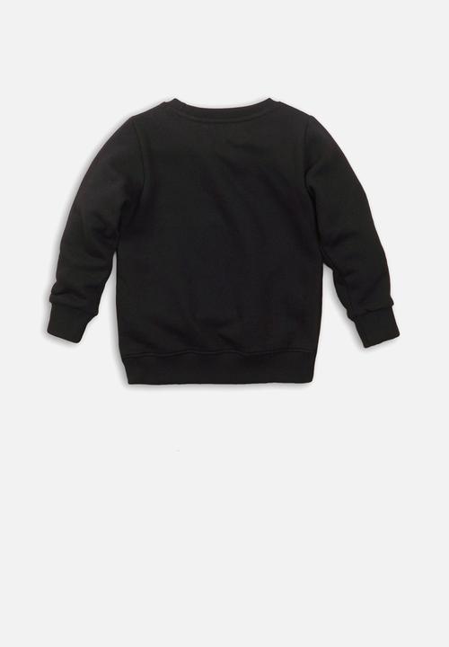 MINOTI - Kids fleece sweatshirt - black