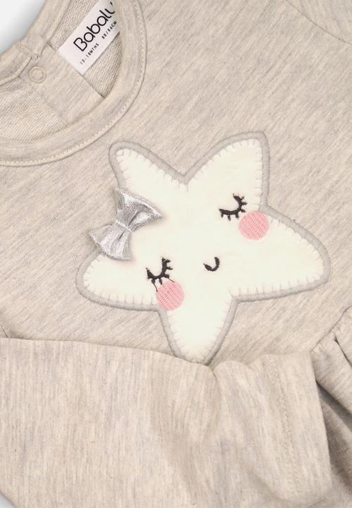 MINOTI - Dress and bodysuit - grey 
