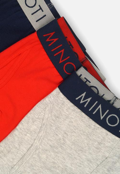 MINOTI - 3 pack boxer set - multi 