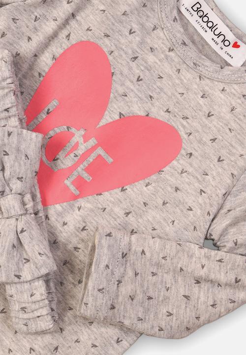 MINOTI - Romper & headband set grit - grey 