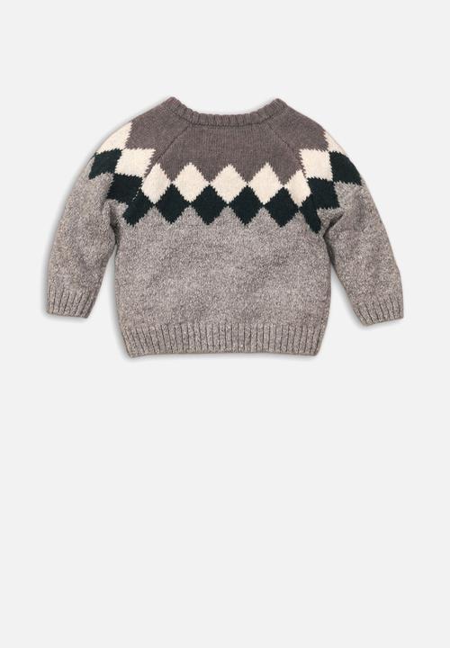 MINOTI - Knitted jumper - grey