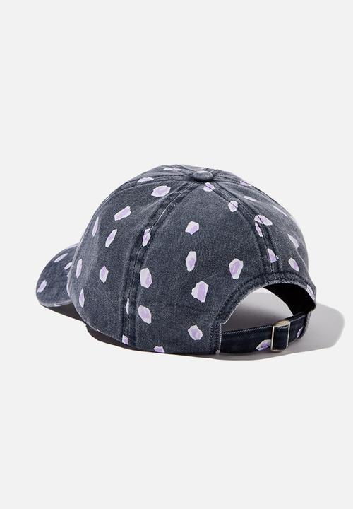 Cotton On - Kaia cap leopard - navy