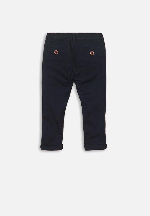 MINOTI - Basic chino pants - navy