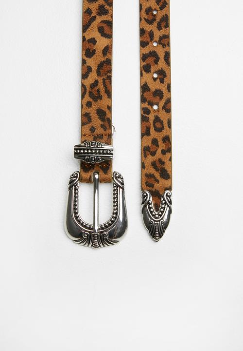 Supré  - Ziggy leopard belt - multi