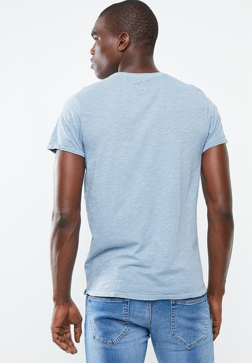 STYLE REPUBLIC - Soft pocket tee - blue