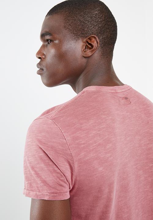 STYLE REPUBLIC - Soft pocket tee - red
