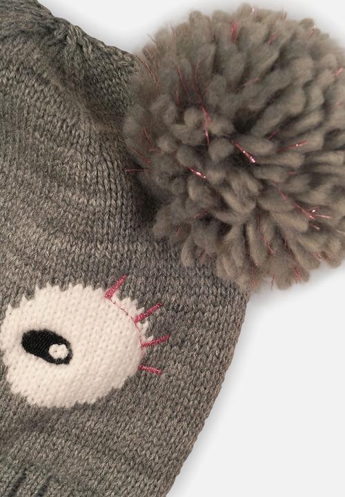 MINOTI - Knitted hat - grey