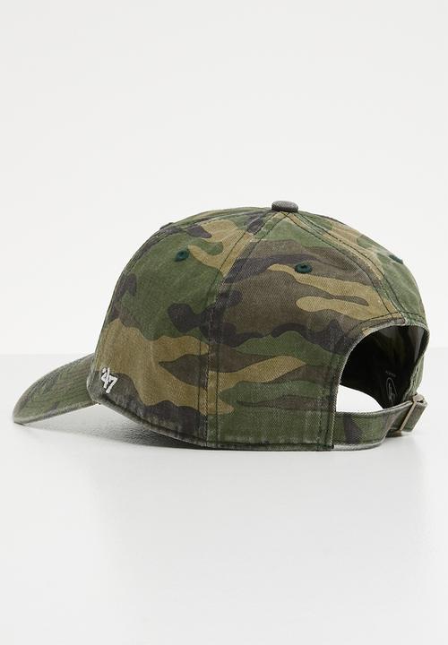 47 Brand - 47 Clean up adjustable strapback - NY Yankees - khaki & brown