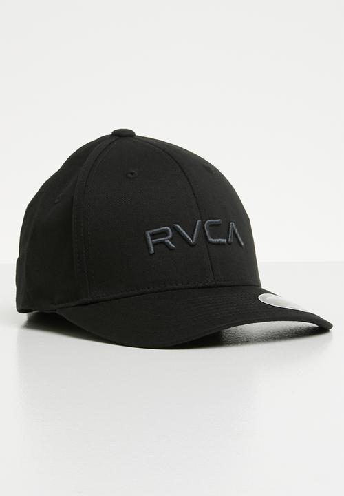 RVCA - Flex fit cap  - black