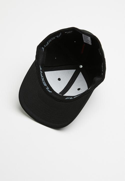 RVCA - Flex fit cap  - black