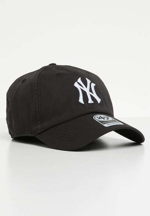 47 Brand - 47 Cleanup unstructured velcro strapback- NY Yankees - black