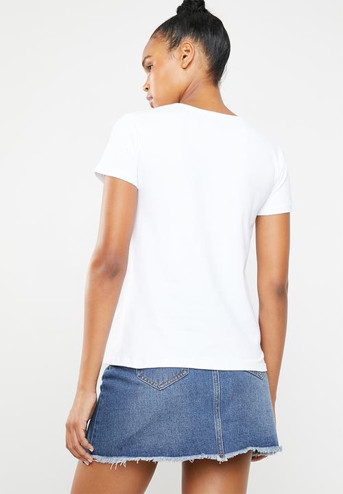 STYLE REPUBLIC - J'adore T-shirt - white