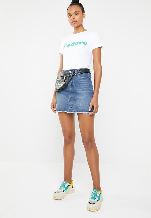 STYLE REPUBLIC - J'adore T-shirt - white
