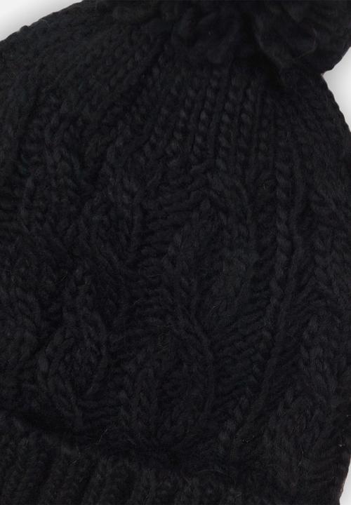 MINOTI - Chunky knit hat - navy 