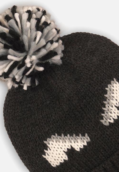 MINOTI - Knitted hat - charcoal