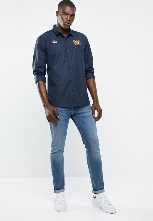 STYLE REPUBLIC - MVP Long sleeve shirt - navy 
