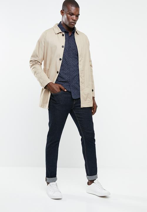 STYLE REPUBLIC - Pyramid print shirt - navy 