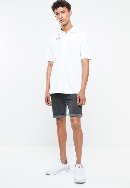 KAPPA - Logo zibu slim shorts - grey