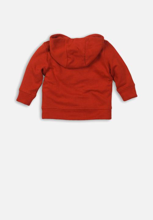 MINOTI - Baby boys hooded top - rust 