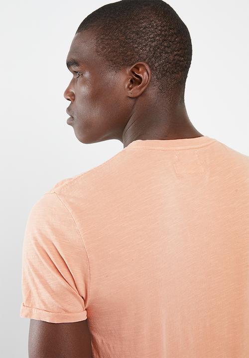 STYLE REPUBLIC - Soft pocket tee 1 - peach