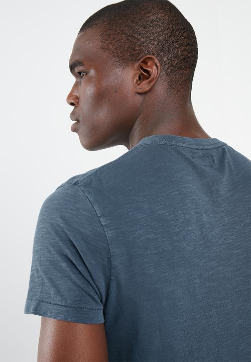STYLE REPUBLIC - Soft pocket tee - navy