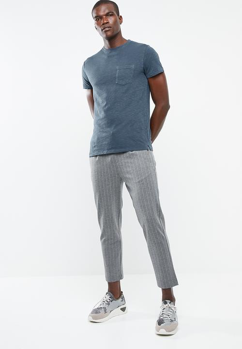 STYLE REPUBLIC - Soft pocket tee - navy