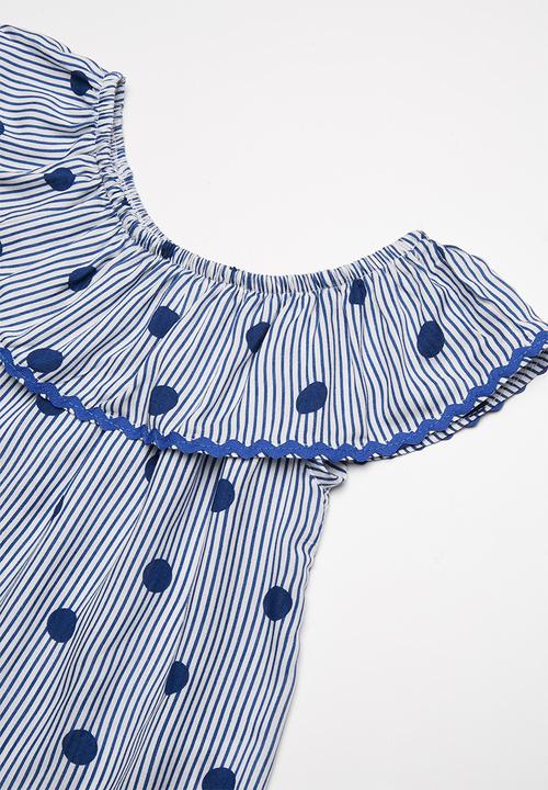 Superbalist - Kids circus woven top - blue